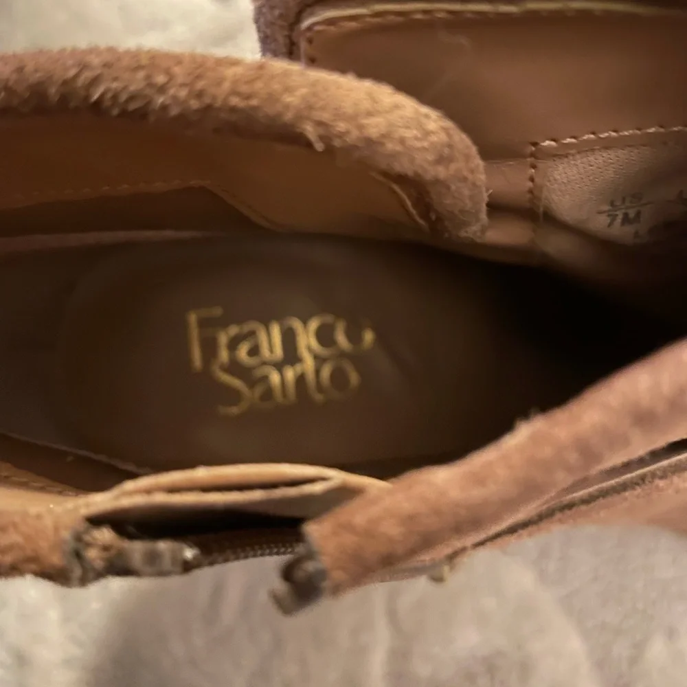 Franco Sarto suede Dorinda booties - Picture 3 of 5